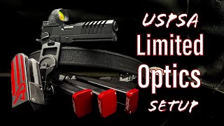 USPSA Limited Optics Setup - My full rig along with my Masterpiece Arms DS9 LOC