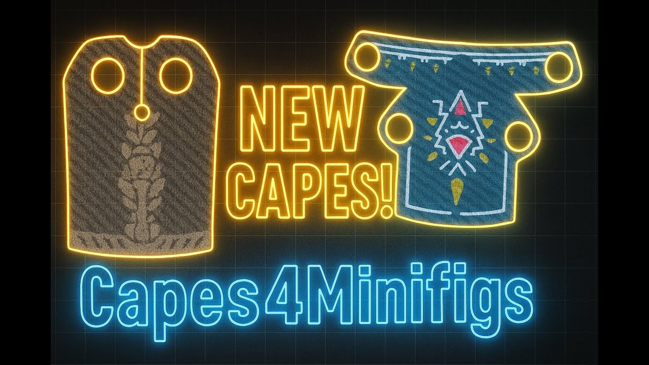 LEGO Zelda & Link Custom Capes Showcase | Capes4Minifigs Review 