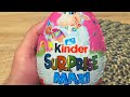 Ou kinder mare cu surprize, Deschid oua kinder surprise