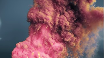 turbulence fd smoke simulation inside c4d