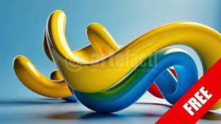 Free 4K Colorful Fluid Dream – Abstract Motion Background screenshot 4