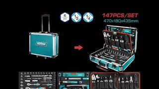 ✅TOTAL 147 PCS Tool Case Unboxing + Review | Ultimate DIY Starter Kit