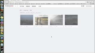 Import flickr and upload photo to honeyone