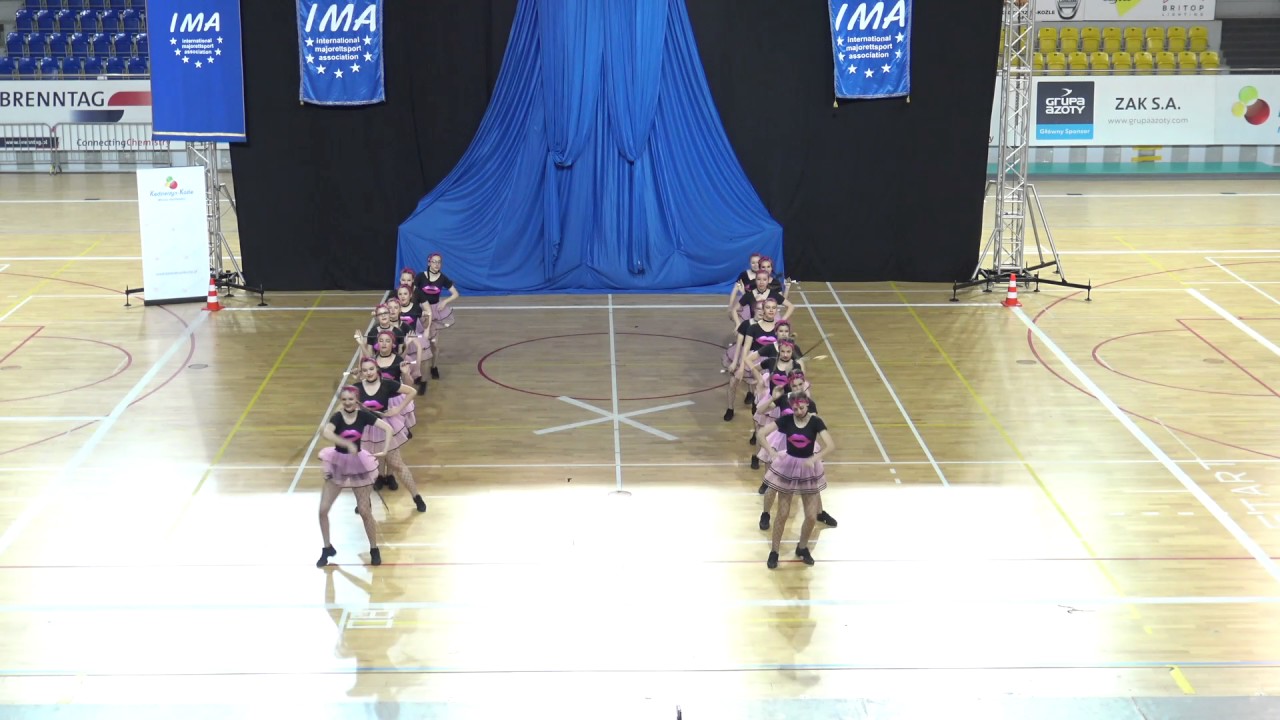 Finezja Wschowa scena baton seniorki MP 2017