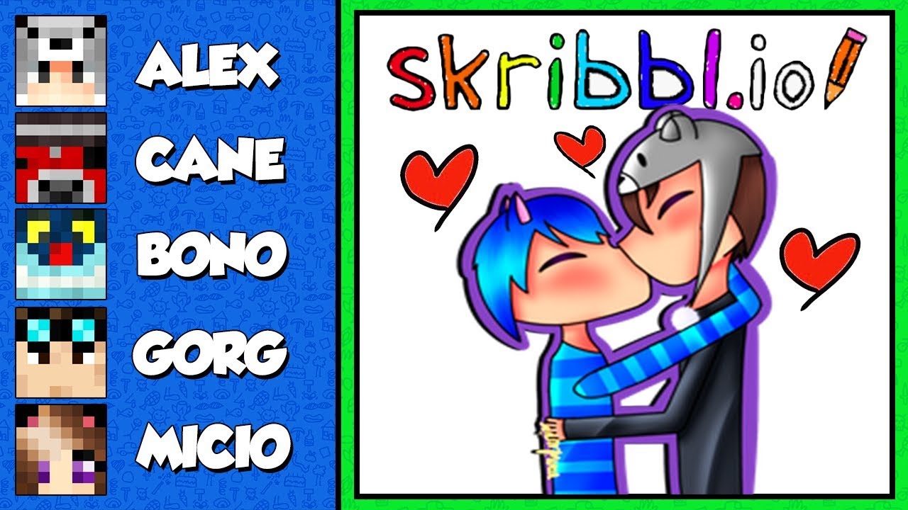 PORTO I MIEI AMICI A DISEGNARE SU SKRIBBL.IO!!!