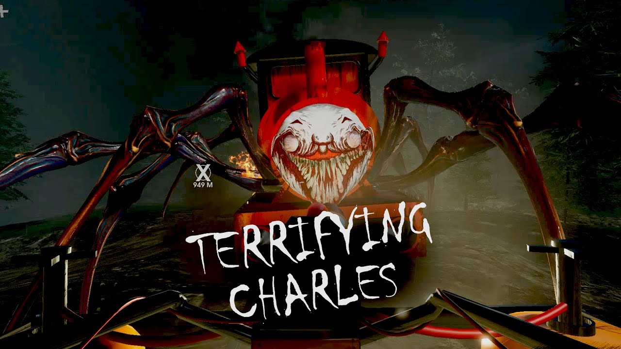 THE TERRIFYING TRAIN GAME | CHOO CHOO CHARLES GAMEPLAY #1