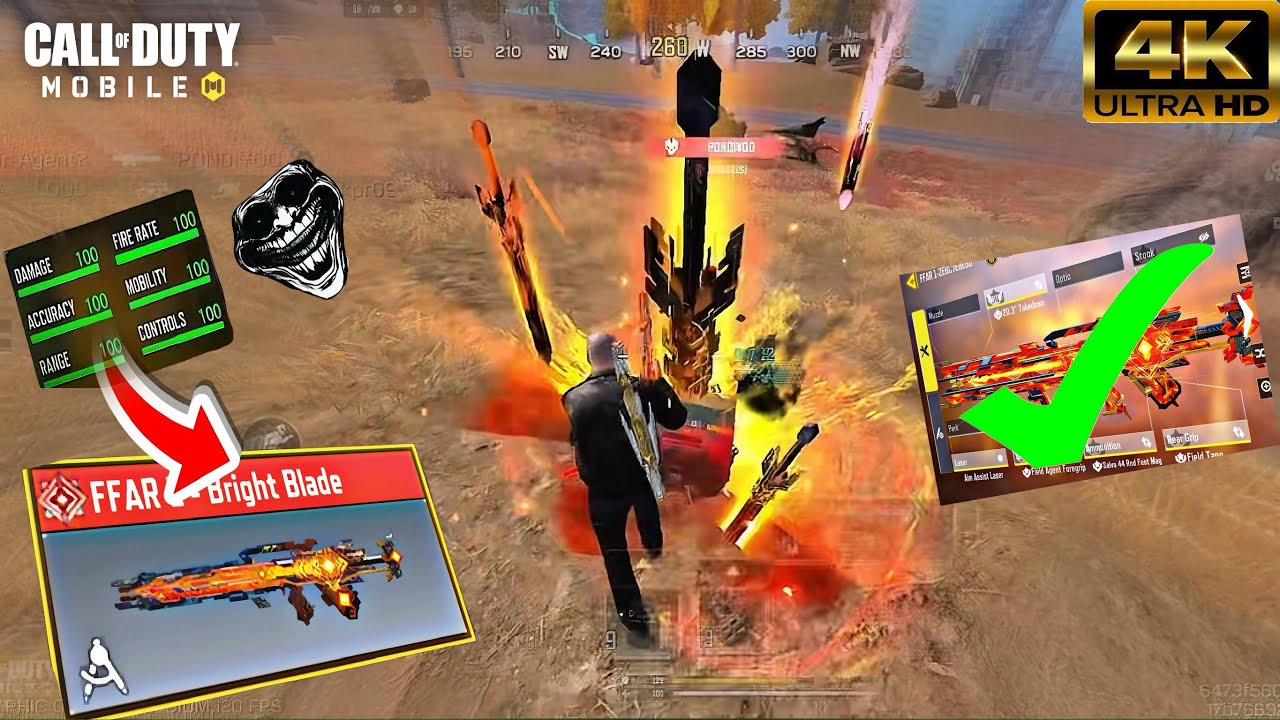 FFAR Is The Fastest Killing AR in CODM Battle Royale | Insane Gameplay ...