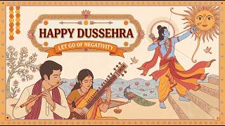 Dussehra Morning Calm 🏹 | Bansuri & Sitar to Let Go of Negativity & Begin Fresh — 432Hz