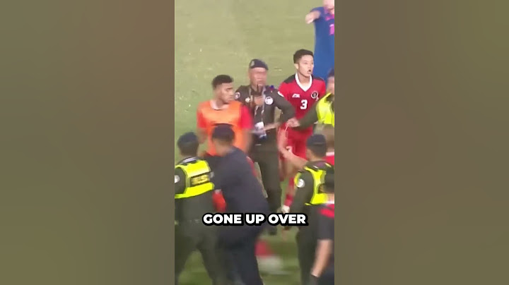 Shocking Footage Reveals Field Fight Between Thailand And Indonesia