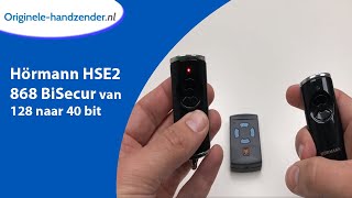 Hörmann Hse2 868 Bisecur Van 128 Naar 40 Bit