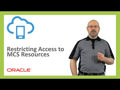 MCS: 18. Restricting Access to MCS Resources