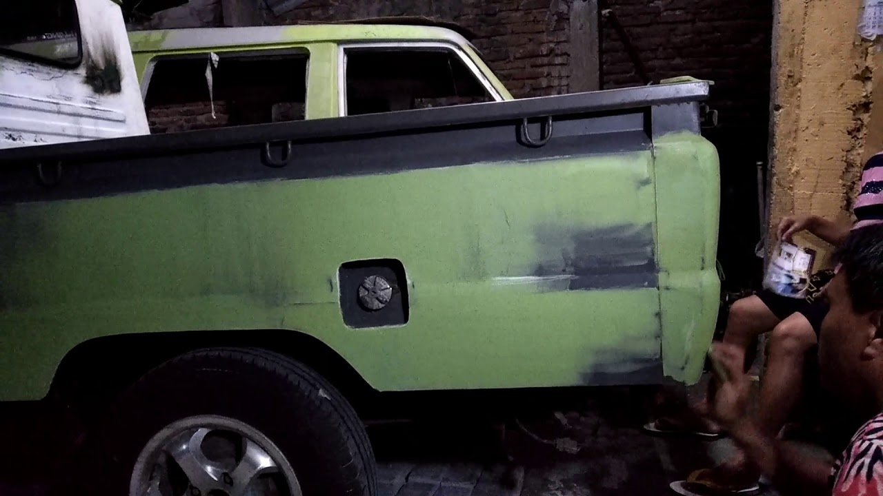 restorasi kijang pick up tahap 2 - YouTube