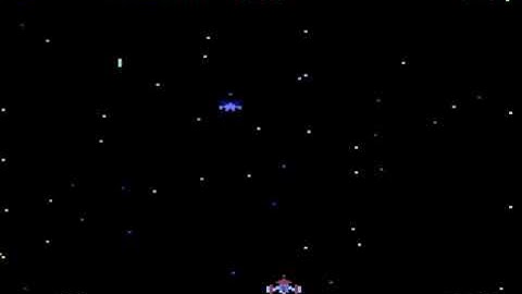 Galaxian (Atari 5200). NTSC. Skill level 2. Score: 10 850.