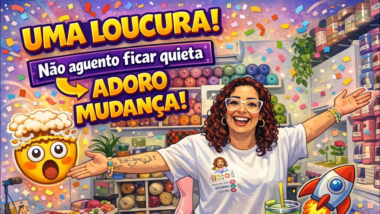 MUDANÇA E FAXINA NO MEU ATELIÊ //🚨AMO MUDAR AS COISAS DE LUGAR 🫣