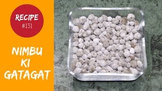 Nimbu Ki Gatagat - खाना खाने के बाद यह खट्टी-मीठी गोलियां खाए जिससे पाचन समस्याए दूर रहेगी |