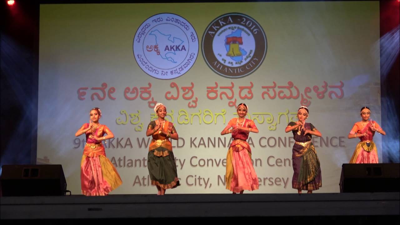 20160902 AKKA Inagural Dance by Houston Kannada Vrinda YouTube