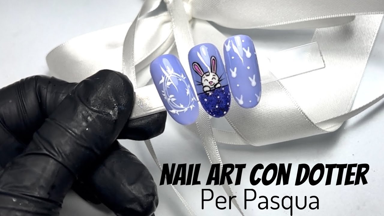 NAIL ART CON IL DOTTER| FACILISSIME E VELOCISSIME PER PASQUA!! |Makolina95|