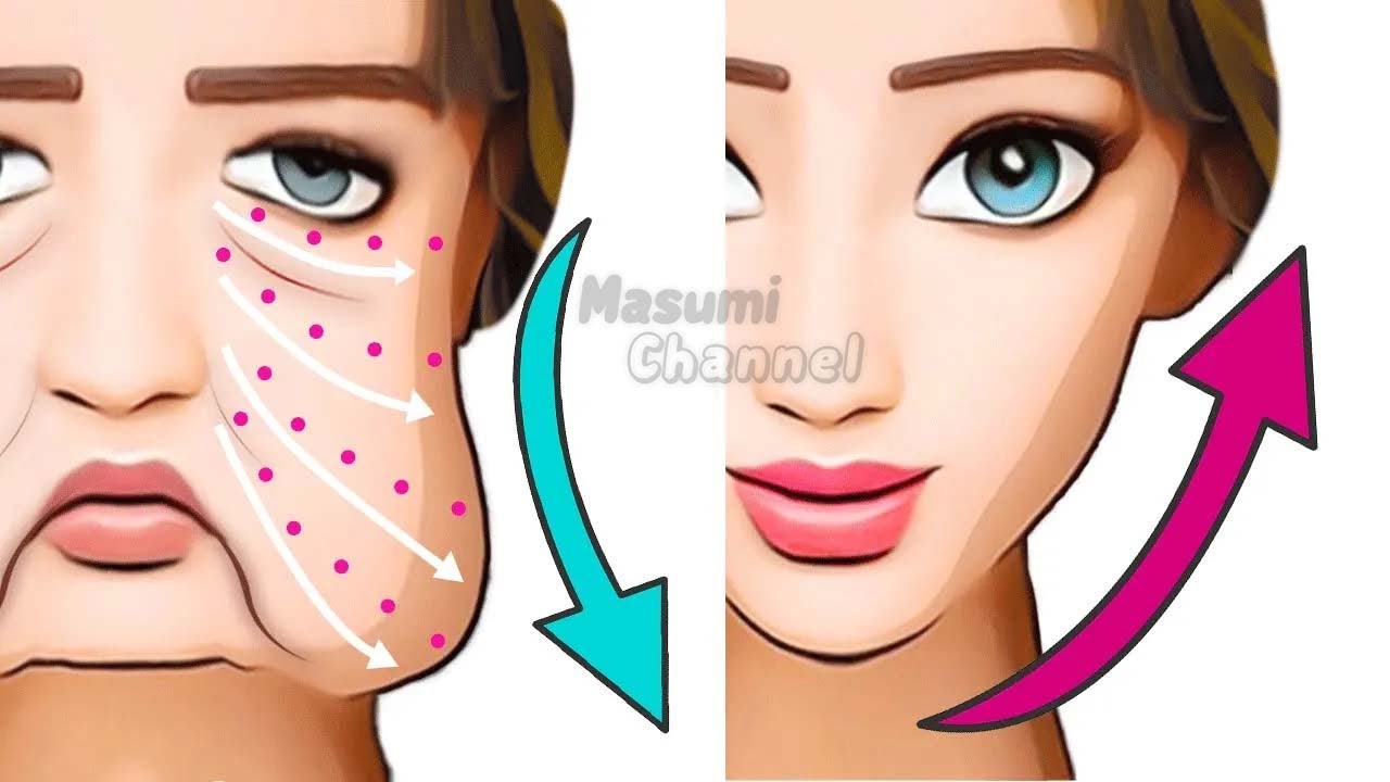 7MINS FACE LIFTING MASSAGE For Jowls, Laugh Lines, Droopy Mouth Corners