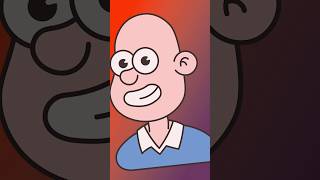 Drawing a Cartoon Character From Scratch ⚡ #illustrator #shorts