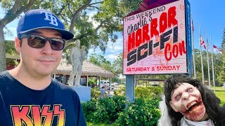 My CRAZY FLORIDA DAY at Charlie’s HORROR &amp; SCI-FI CON - NEW Jack’s Donuts + DAY OF THE DEAD Zombie