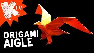 Origami Aigle - Facile