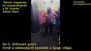 Shuffle Dance. Performed by Spagi "Maffia" Zoli 61 years old and Peti 51 years old.