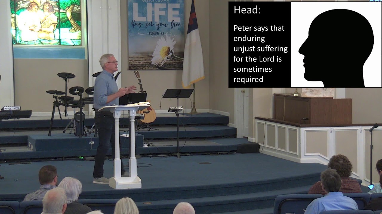 Sermon April 16, 2023 - Jim Passetti 1 Peter 2:18-25