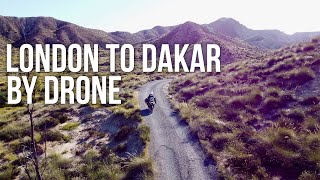 London/ Dakar by Motorcycle (Epic Drone Compilation) Resimi