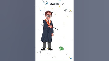 Braindom draw puzzle level 286 #shortvideos #youtubeshorts #harrypotter #magic #shorts #viral