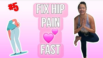 Fix Hip Pain Fast 🤰🏻 Gentle Yoga For Pregnancy & Postpartum