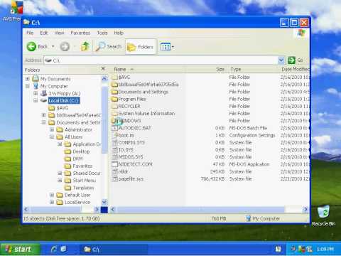 Windows XP File Management - Part 1