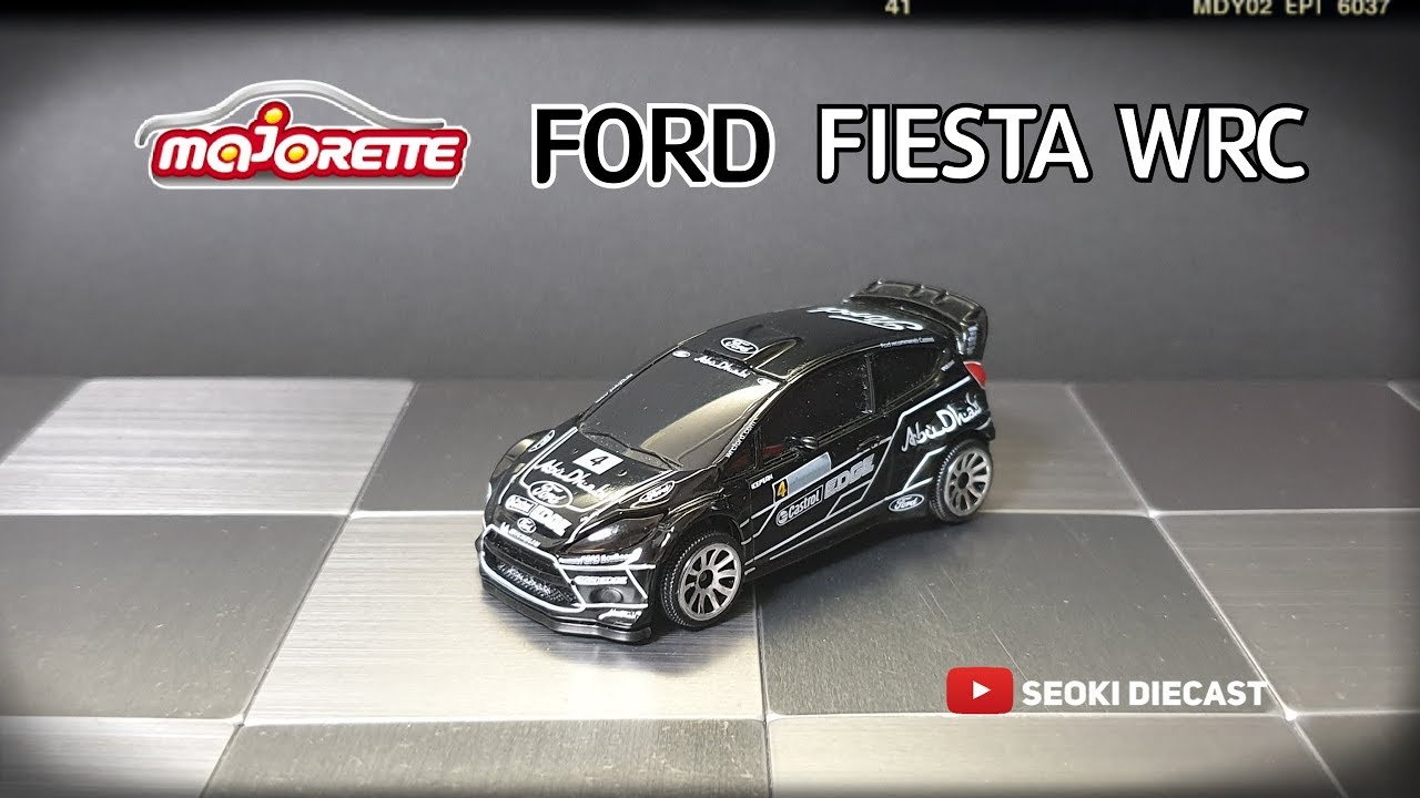 Majorette Racing Cars - FORD Fiesta RS WRC Black - YouTube
