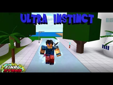 Dragon Ball Z Final Stand Ultra Instinct Youtube - roblox dbz final stand ultra instinct