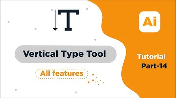 Vertical type tool | Adobe Illustrator | part-14