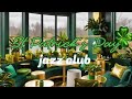 🎷 Cozy Jazz Club with Lake Views | St. Patrick’s Day Ambience &amp; Upbeat Music 🍀