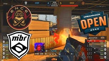 EPIC GAME!! - MIBR vs ENCE - DreamHack Open Anaheim 2020 - CS:GO
