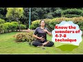 Know the wonders of 4-7-8 pranayama |samavriti breathing technique | sandhya&#39;s creative vlogs