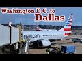 Full Flight: American Airlines B737-800 Washington D.C. to Dallas (DCA-DFW)