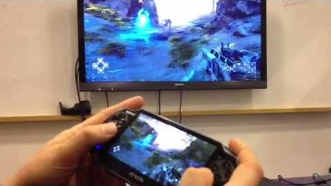 Killzone Shadow fall remote play on PS Vita