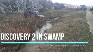 Land Rover Discovery 2 in the swamp.Soft off road in Dobrogea & VW Touareg V6 and Pajero Sport 2.5TD screenshot 4