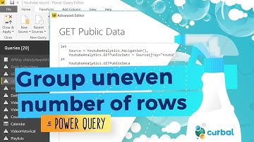 Group rows with uneven number of rows - Part 7: Power Query Challenge
