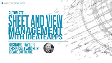 Automate Sheet & View Management with IdeateApps