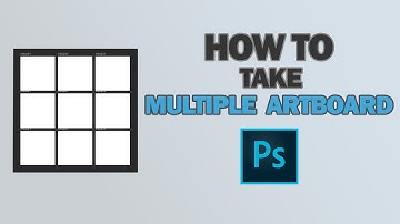 How To Take Multiple Artboard On Photoshop 2025