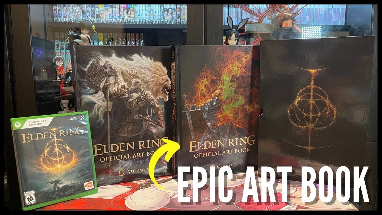 The BEST Art Book In My Collection  Elden Ring Official Art Book 