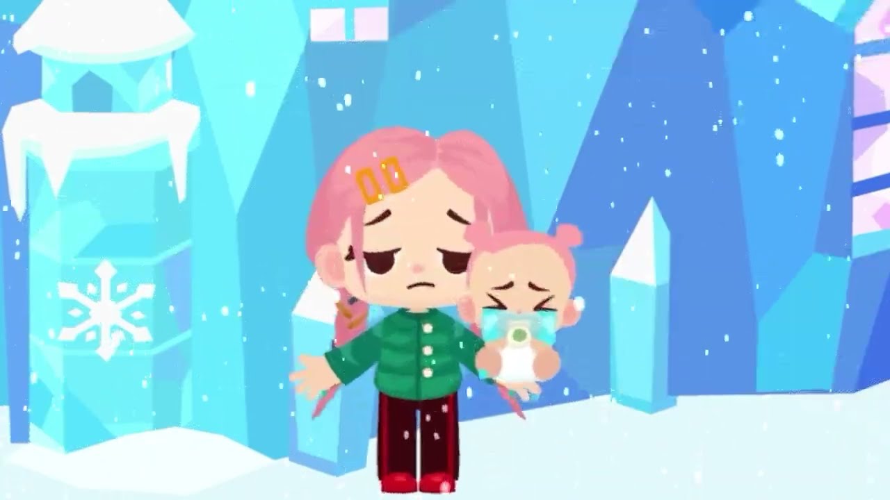 Bad Dad Abandoned Mom In Cold Winter❄️｜Sad story💔｜TownTales life story｜Dr.Panda Towntales