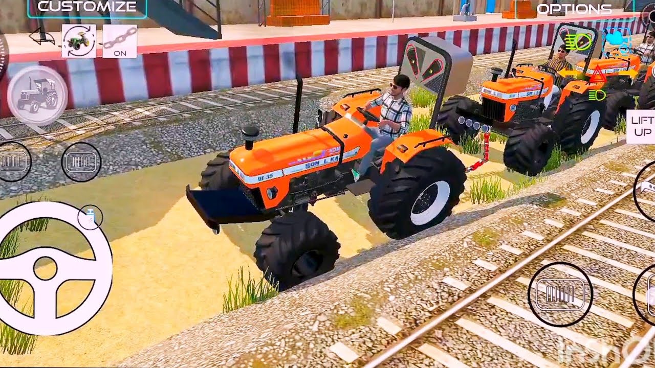 Driving truck and bouri unloadin tractor 🚜🔥 