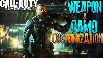 Call of Duty Black Ops 3: NEW Multiplayer Weapon & Camo Customization (COD BO3 Multiplayer info)