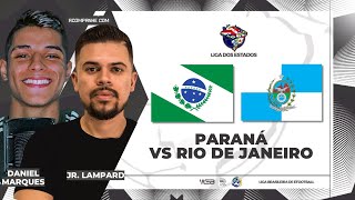 LBE 2024: Liga dos Estados | Rodada 10 | eFootball Mobile: PARANÁ RIO DE JANEIRO