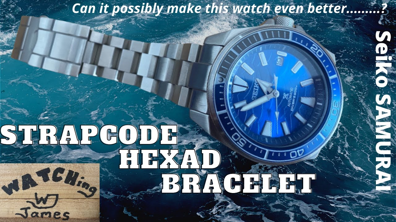 Buying a Strapcode bracelet for my Seiko Samurai. Is this the best bracelet  for this watch? - YouTube