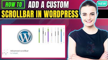 How to add a custom scrollbar in wordpress 2025 | Advanced scrollbar